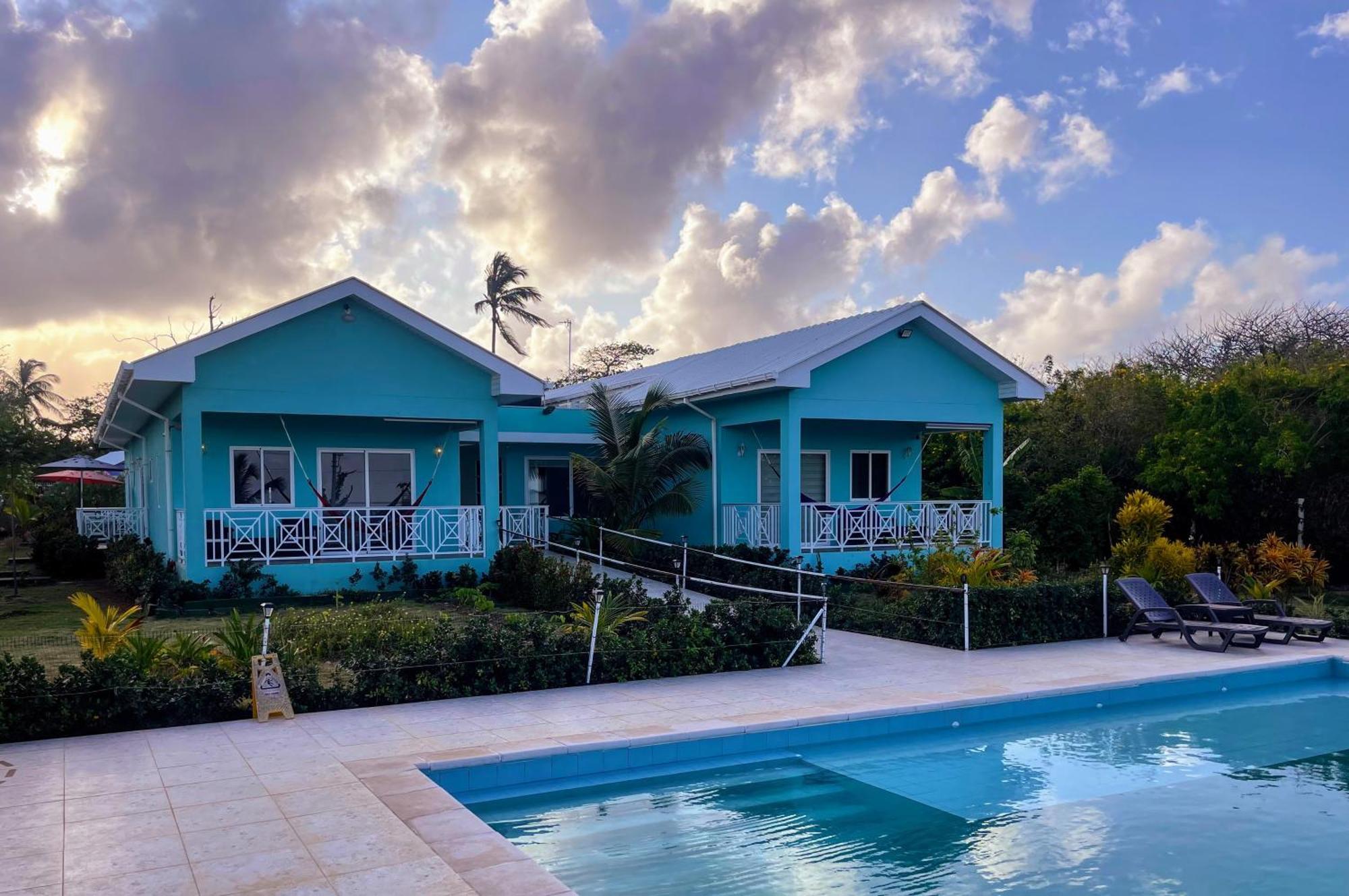 Blue Lizard House Villa San Andres  Exterior photo